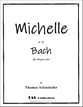 MICHELLE a la Bach Organ sheet music cover